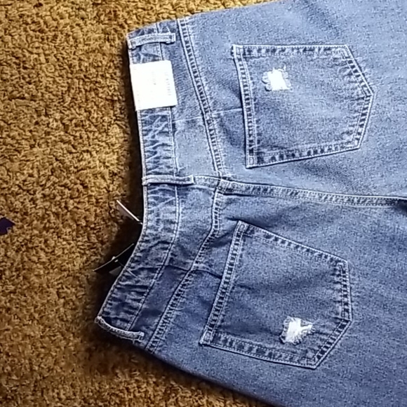 NEW - Forever 21 Denim Wide Leg Pants - Picture 5 of 6